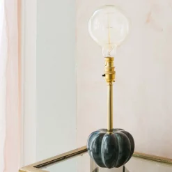 Graham & Green Pumpkin Stone Table Lamp
