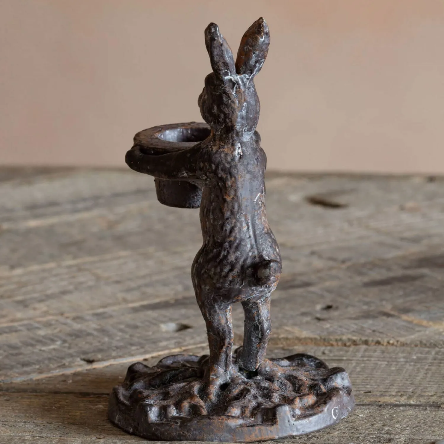 Graham & Green Rabbit Candlestick Holder