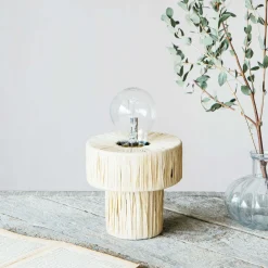 Graham & Green Raffy Natural Table Lamp