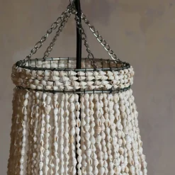 Graham & Green Rani Shell Beaded Lampshade