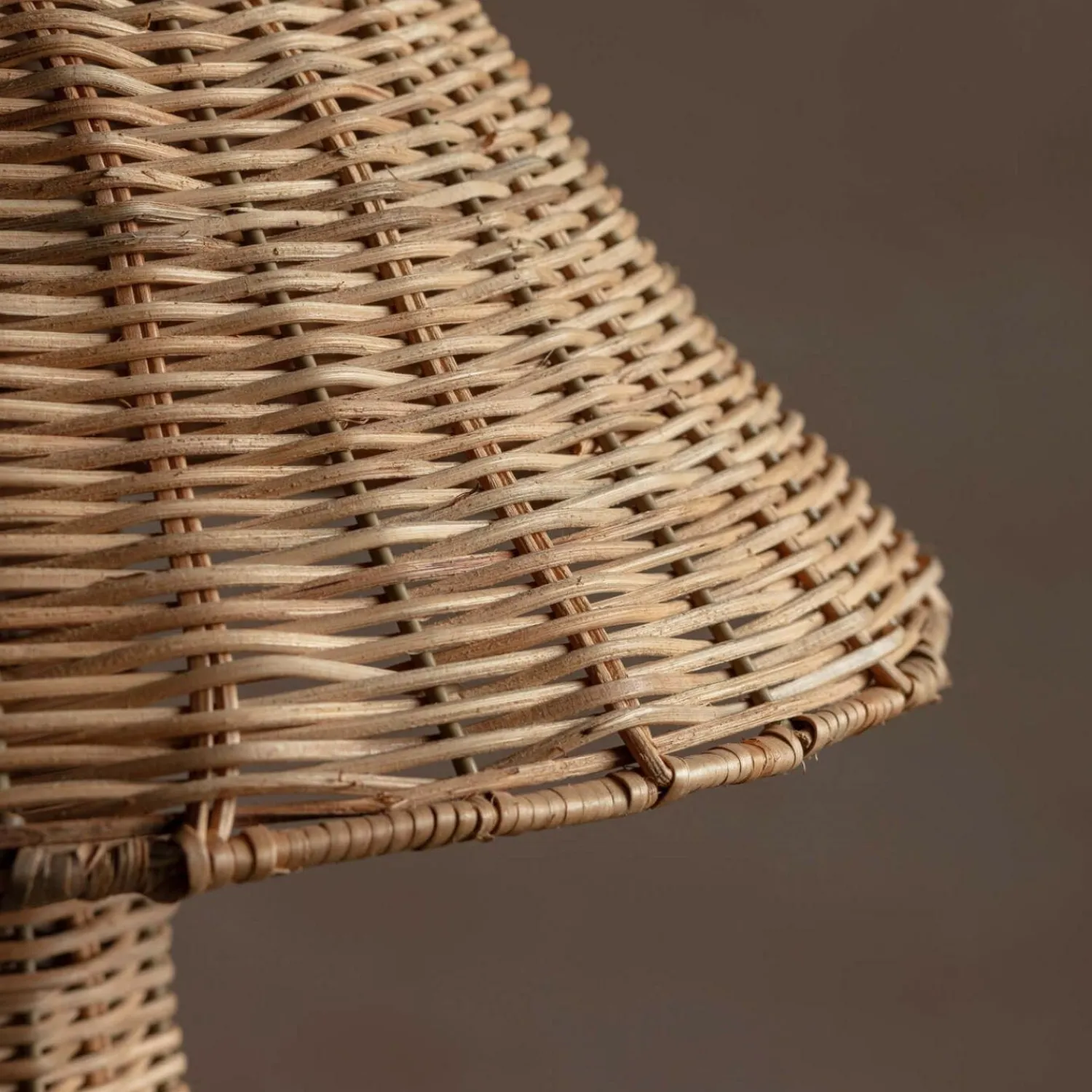 Graham & Green Rattan Table Lamp