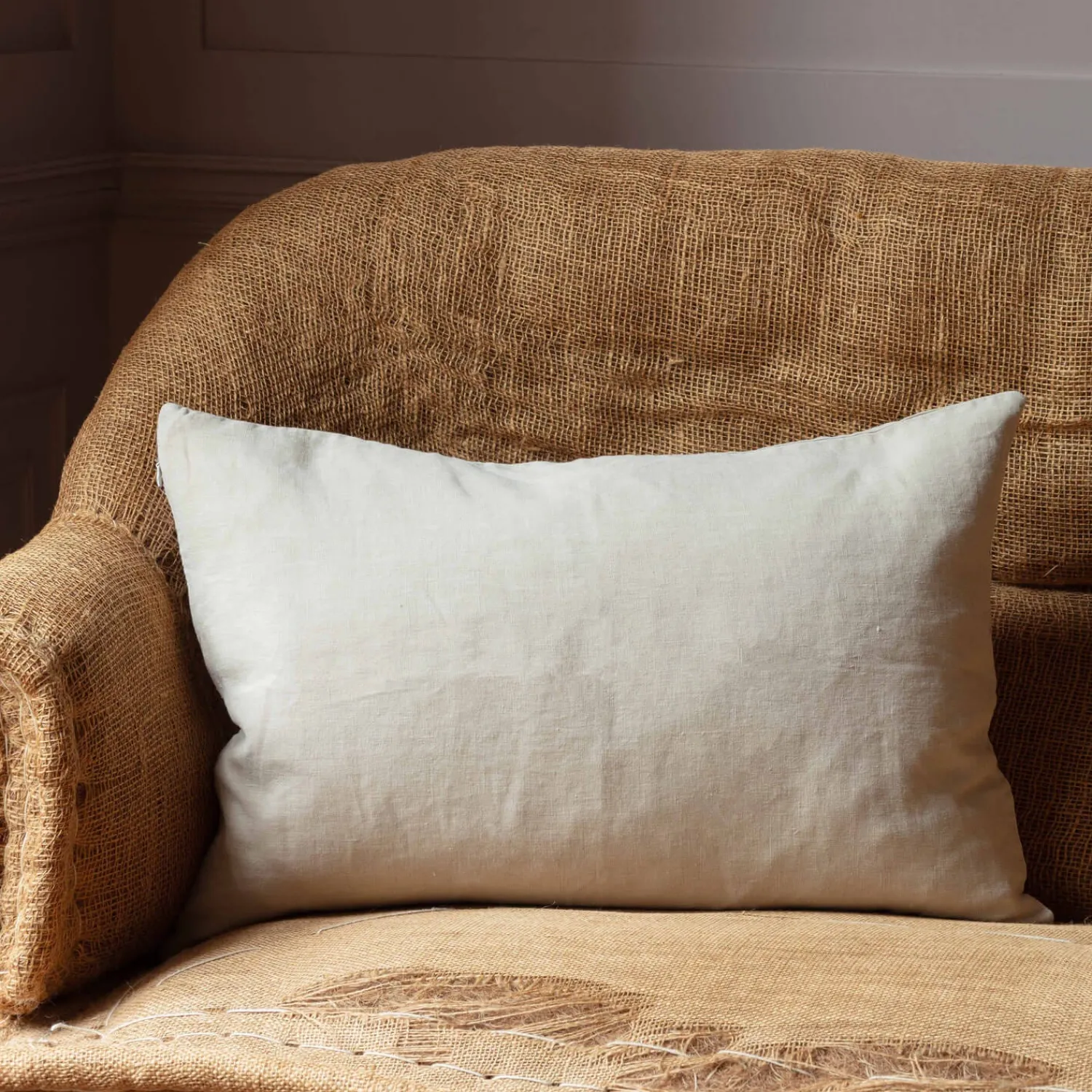 Graham & Green Rectangle Linen Cushions