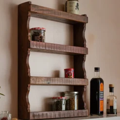 Graham & Green Recycled Wood Spice Rack