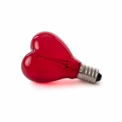 Graham & Green Red Heart LED E14 Mouse Lamp Bulb USB