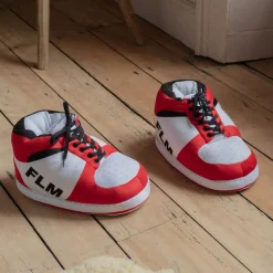 Graham & Green Red Sneaker Slippers