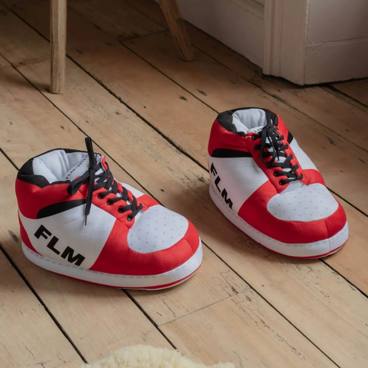 Graham & Green Red Sneaker Slippers
