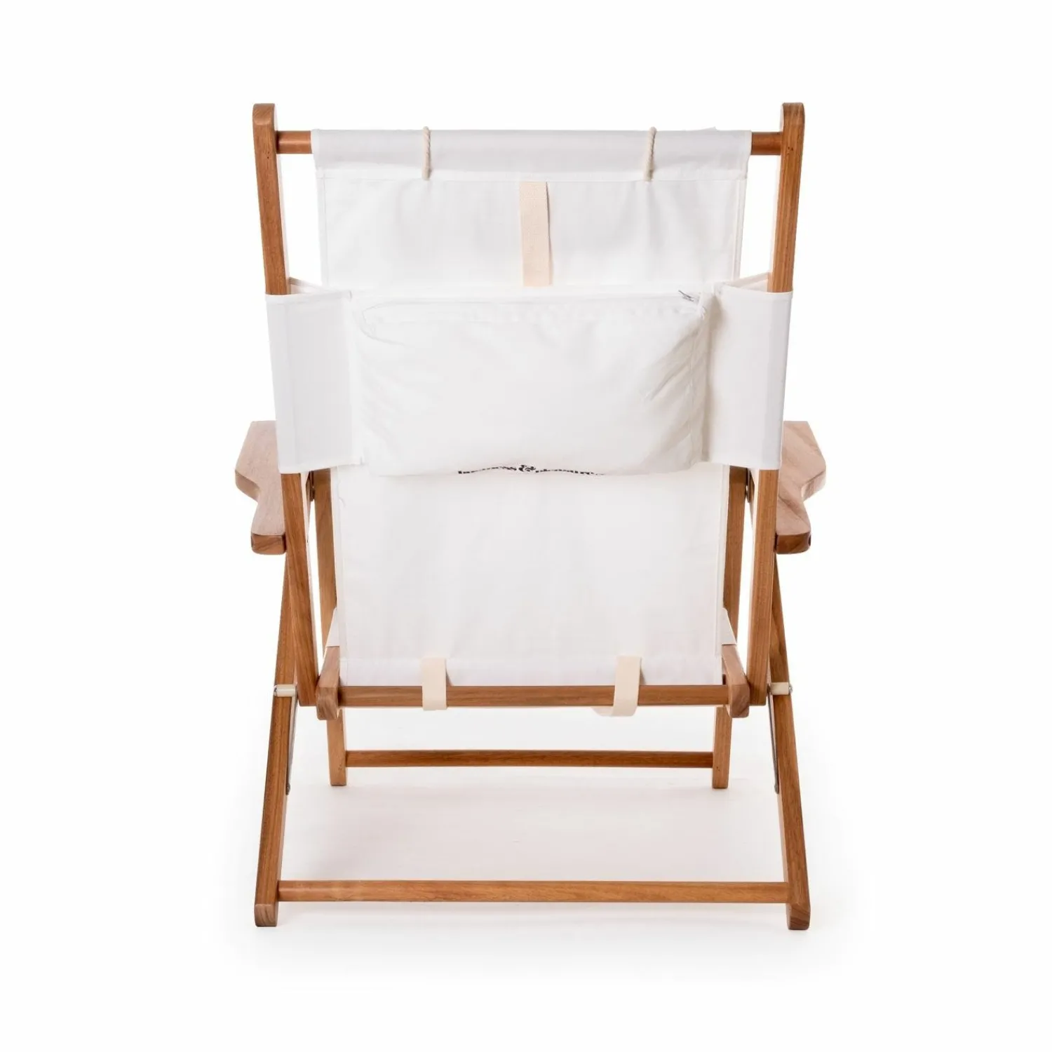 Graham & Green Riviera White Deck Chair