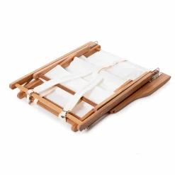Graham & Green Riviera White Deck Chair
