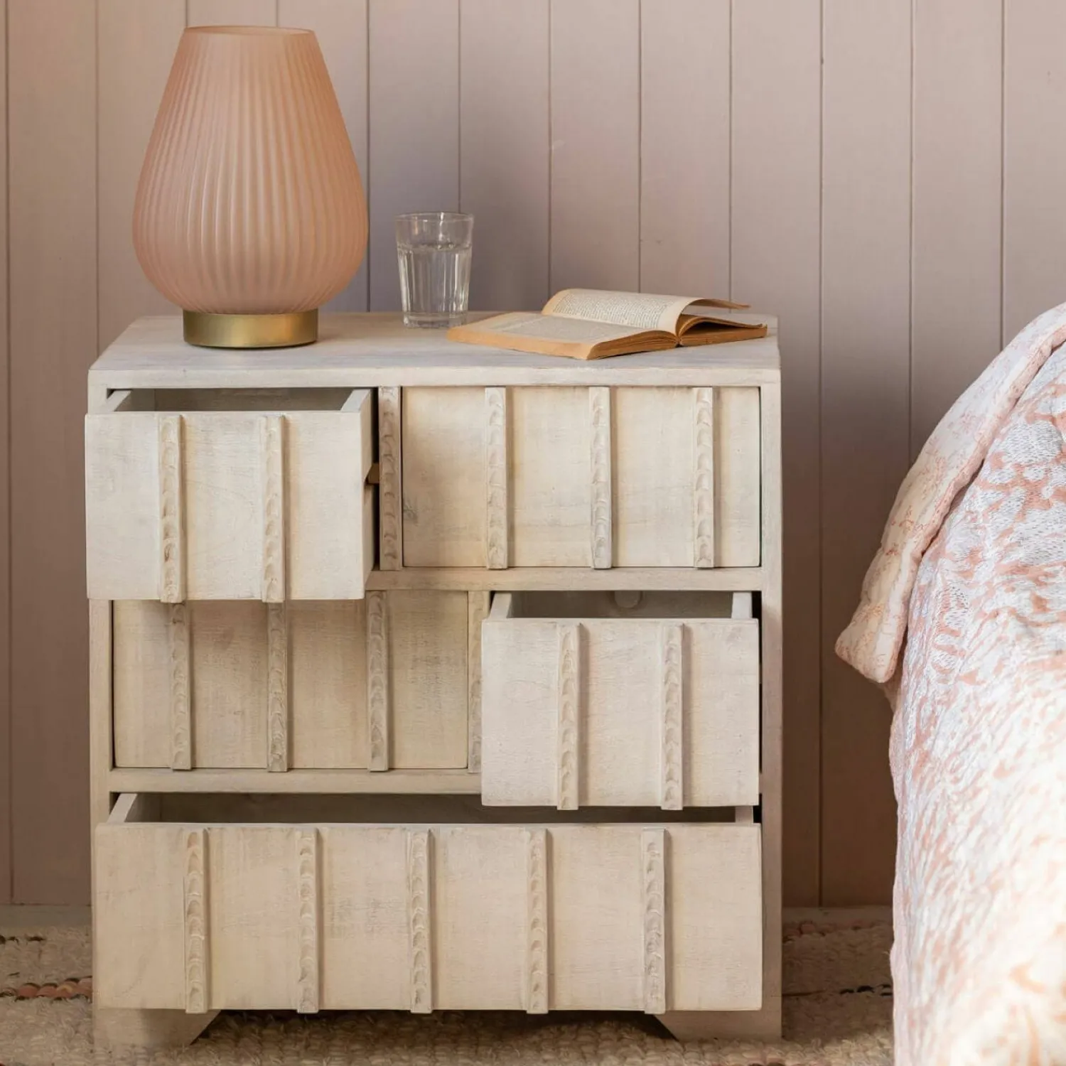 Graham & Green Rosie Bedside Table