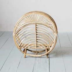 Graham & Green Round Cane Magazine Rack