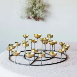 Graham & Green Round Multi Tea Light Holder