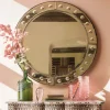 Graham & Green Round Venetian Mirror