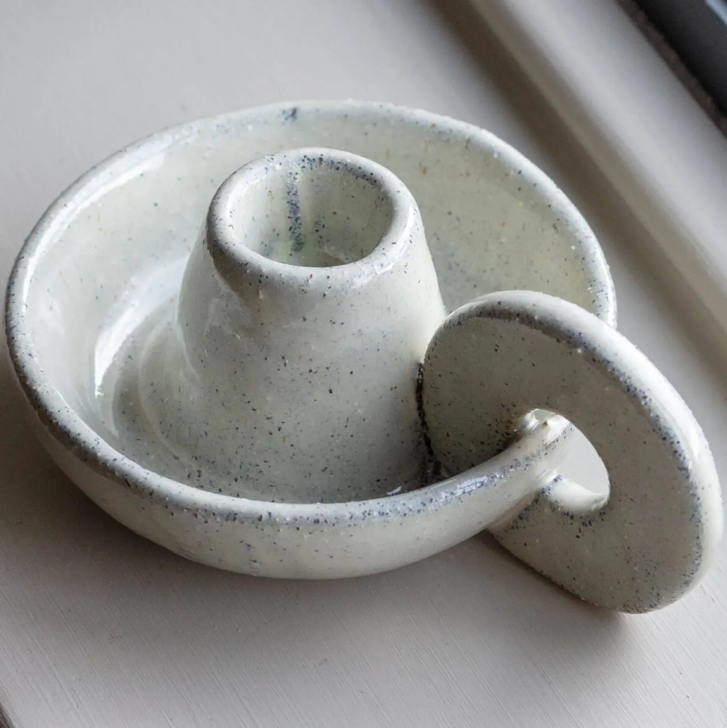 Graham & Green Rustic Ceramic Candle Holder