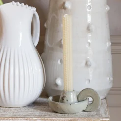 Graham & Green Rustic Ceramic Candle Holder