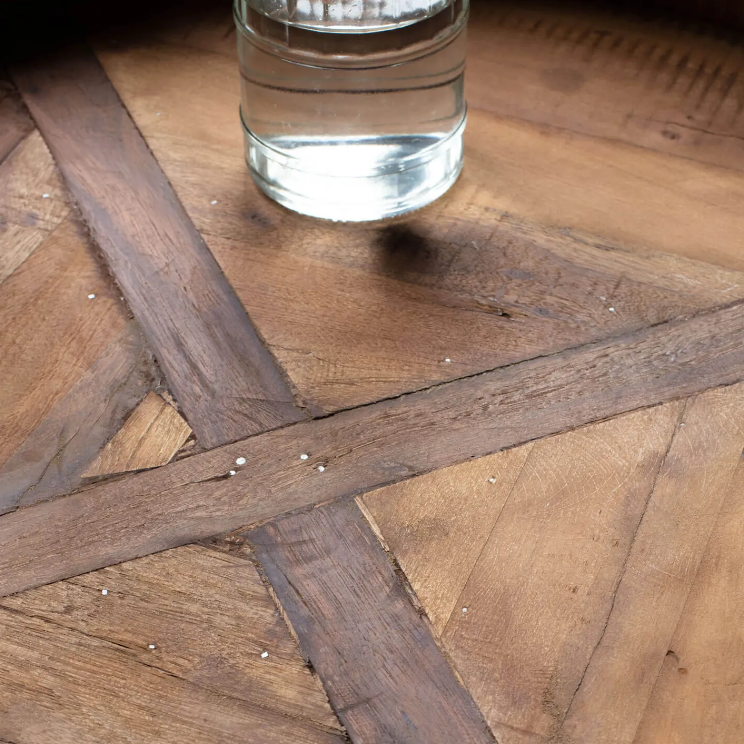 Graham & Green Ryka Brown Grinder Side Table