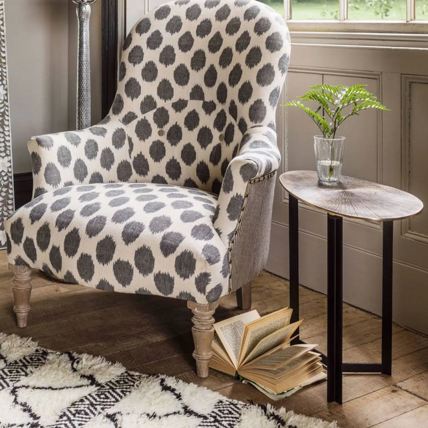 Graham & Green Ryker Oval Side Table