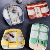Graham & Green Set of Four Cable Car Plates