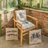 Graham & Green Set of Four La Mer Print Seat Pads