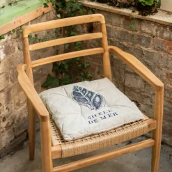 Graham & Green Set of Four La Mer Print Seat Pads