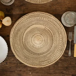 Graham & Green Set of Four Natural Woven Placemats