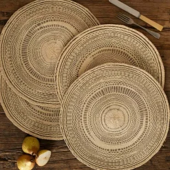 Graham & Green Set of Four Natural Woven Placemats