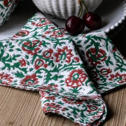 Graham & Green Set of Four Pondicherry Napkins