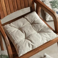 Graham & Green Set of Four Vegetable Print Seat Pads