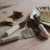Graham & Green Set of Three Marble Cheese Knives