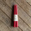 Graham & Green Set of Two Arctic Pink Beeswax Dinner Candles