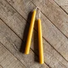 Graham & Green Set of Two Beeswax Dinner Candles