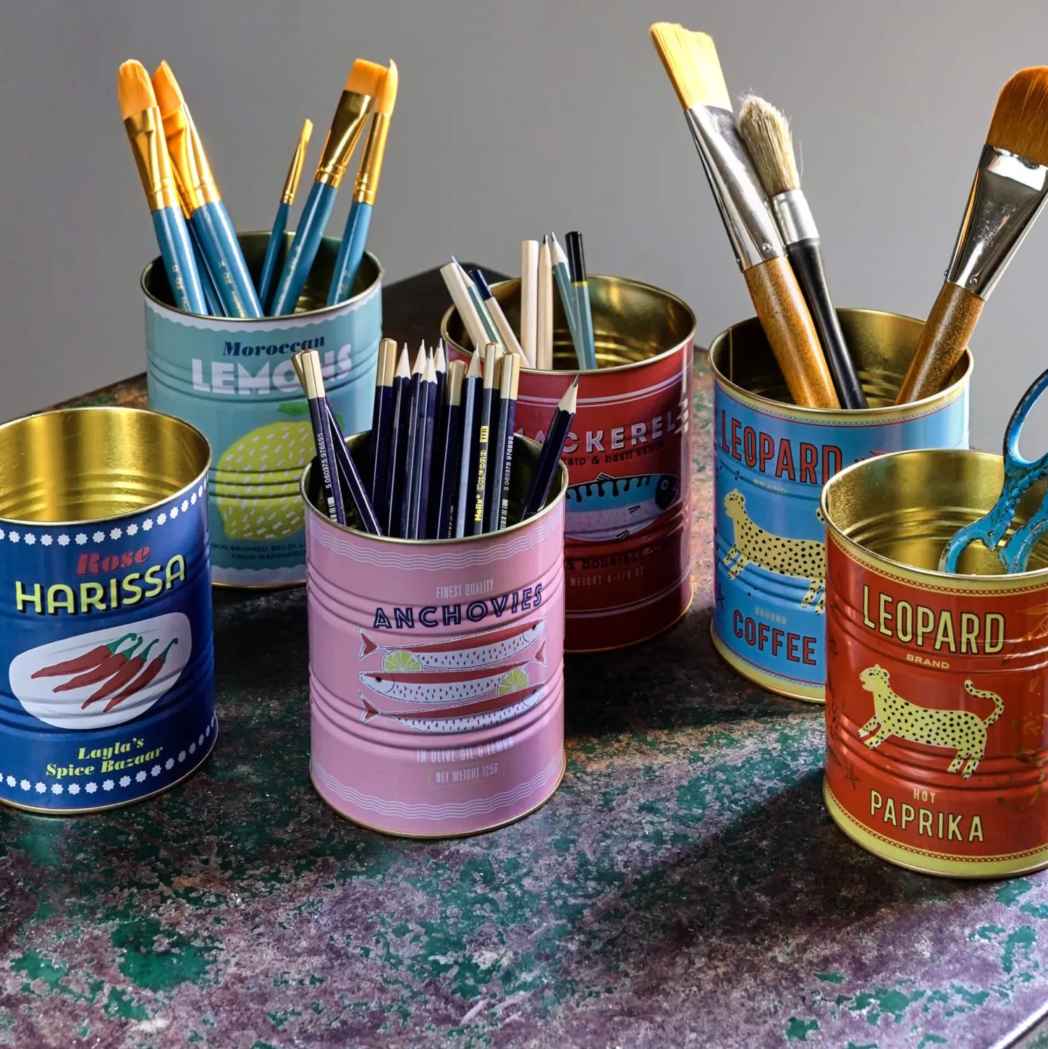 Graham & Green Set of Two Fish Tins