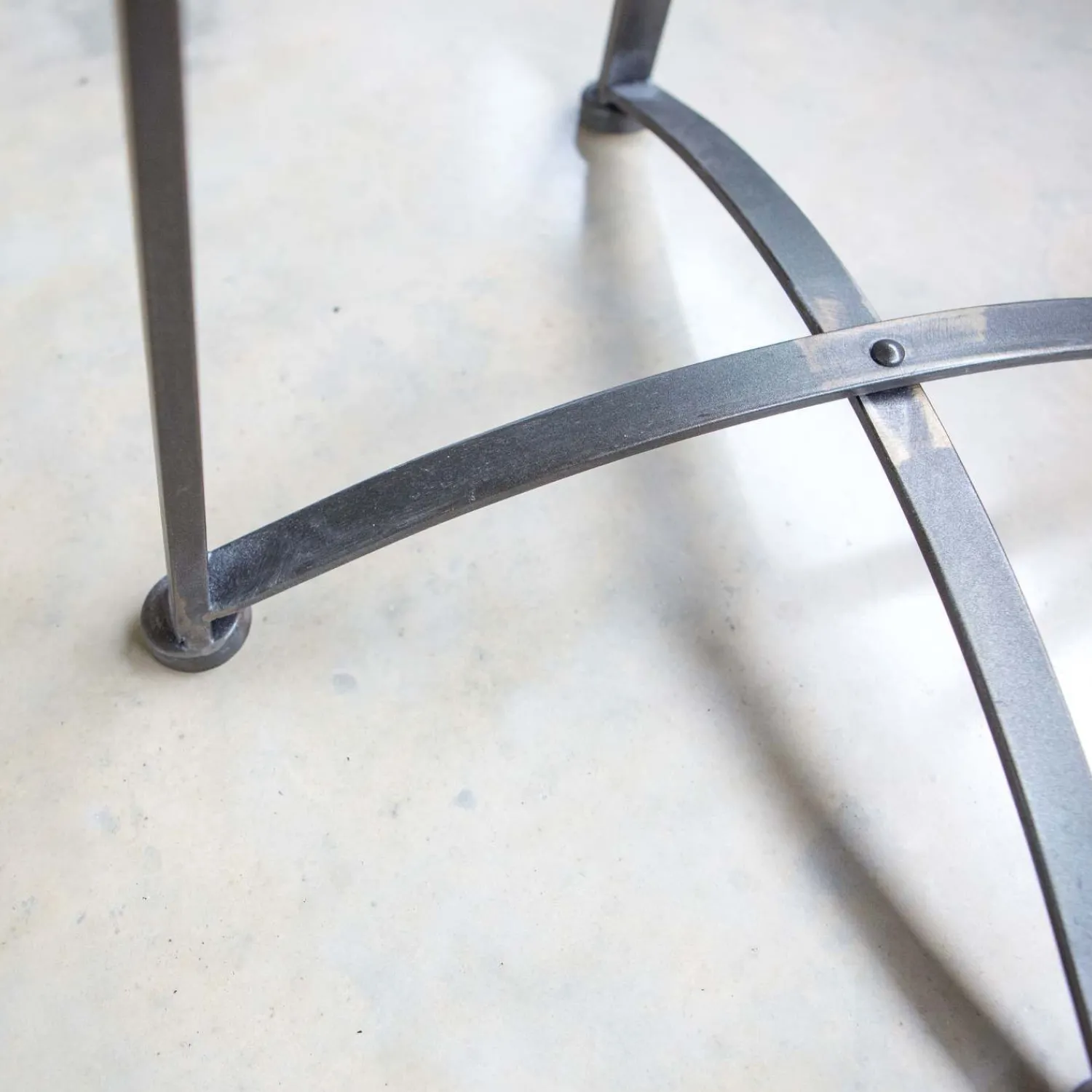 Graham & Green Set of Two Mirrored Top Side Tables