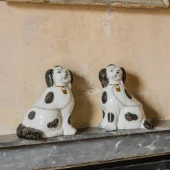 Graham & Green Set of Two Staffordshire Dog Ornaments