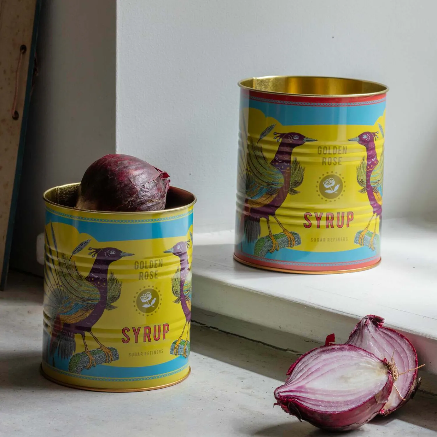 Graham & Green Set of Two Syrup Tins