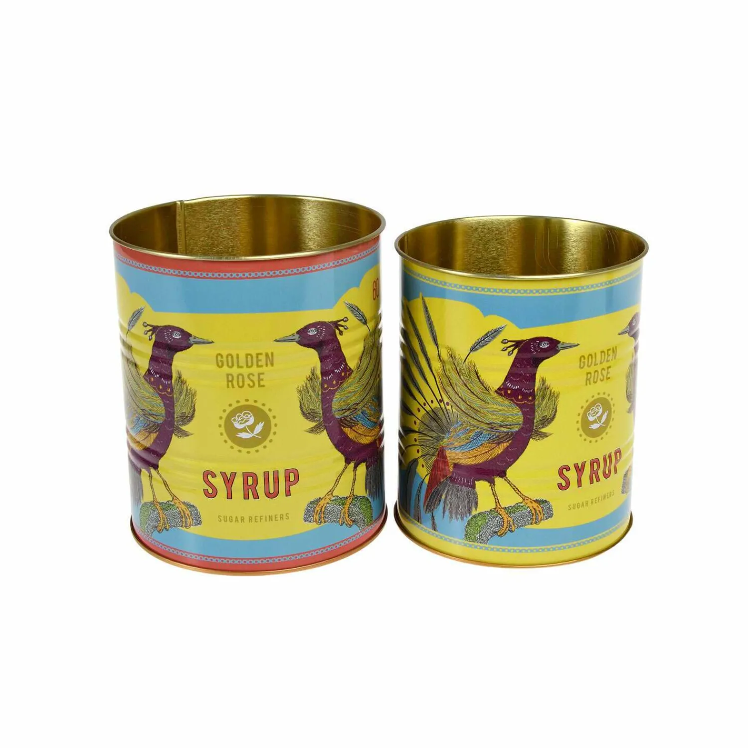 Graham & Green Set of Two Syrup Tins