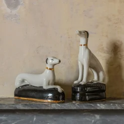 Graham & Green Set of Two Whippet Dog Ornaments