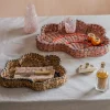 Graham & Green Set of Two Woven Shell Trays