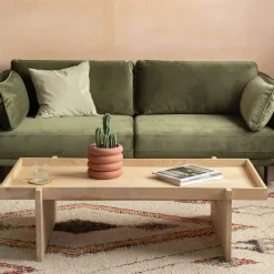 Graham & Green Seth Rectangular Tray Top Coffee Table