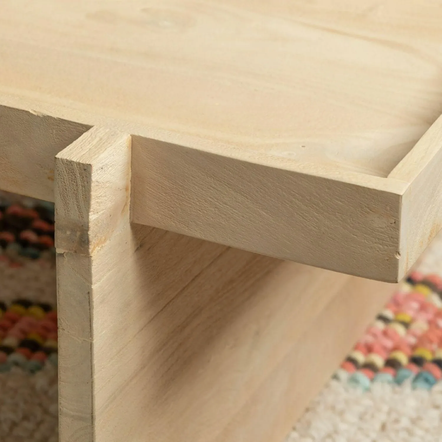 Graham & Green Seth Rectangular Tray Top Coffee Table