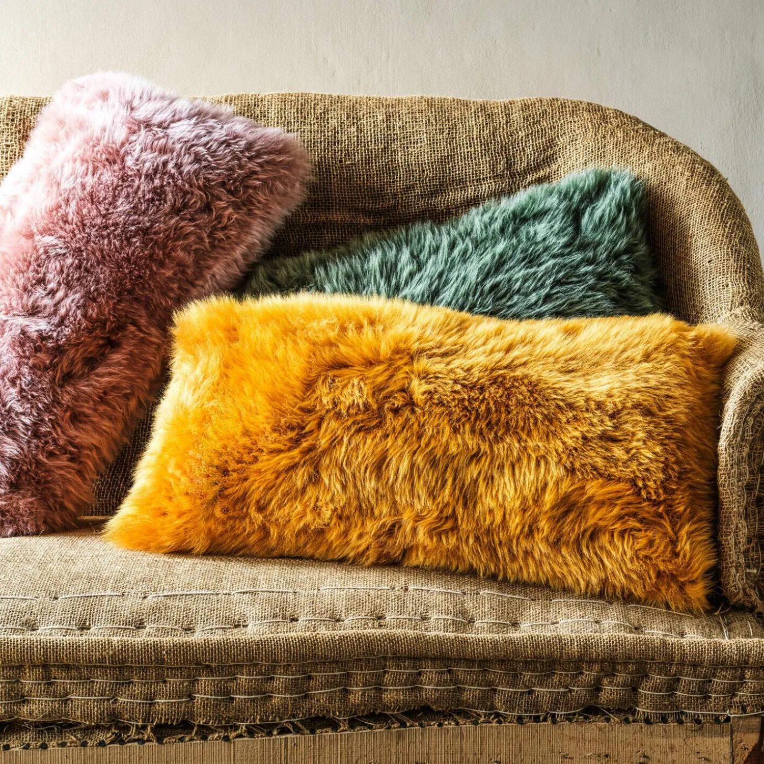 Graham & Green Sheepskin Cushions