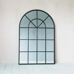 Graham & Green Short Window Pane Mirror