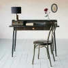 Graham & Green Sid Black Metal Desk