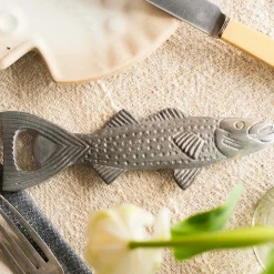 Graham & Green Silver Fish Bottle Opener