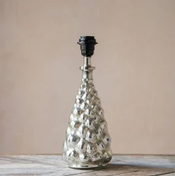 Graham & Green Silver Grape Bubble Table Lamp