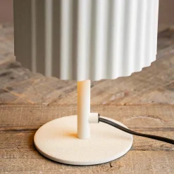 Graham & Green Small Ardales Fluted Table Lamp