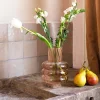 Graham & Green Small Cinnie Brown Glass Vase