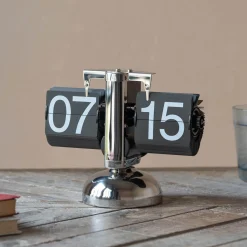 Graham & Green Small Flip Table Clock