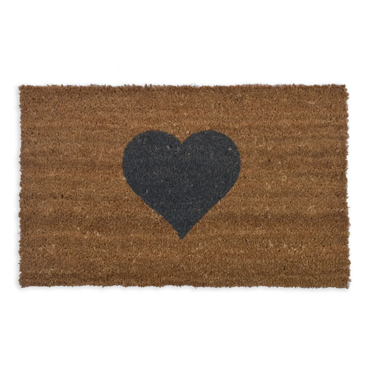 Graham & Green Small Natural Heart Doormat