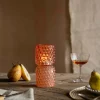 Graham & Green Small Pink Stacked Bubble Tealight Holder