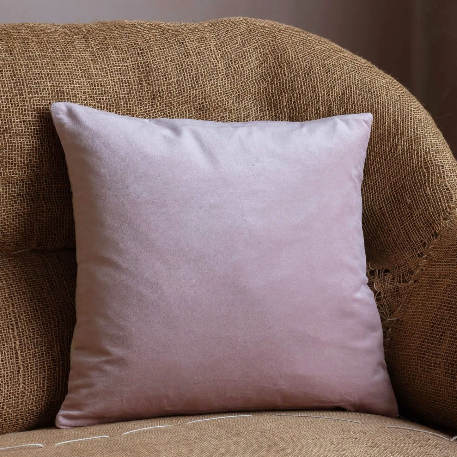 Graham & Green Small Velvet and Linen Backed Cushions